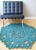 Super Chunky Doily Rug / Blanket 8 Styles (30"-66" diameter)