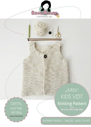Cosy Chunky Vest "Jurek"