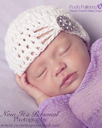 Crochet Fancy Baby Beanie Crochet Pattern PDF 240