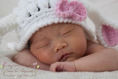 Little Lamb Bonnet Photo Prop