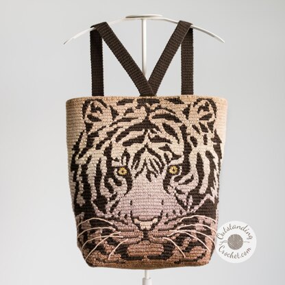 Tiger Mosaic Backpack/ Bag
