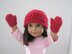 Easy Doll Mittens for 18" dolls