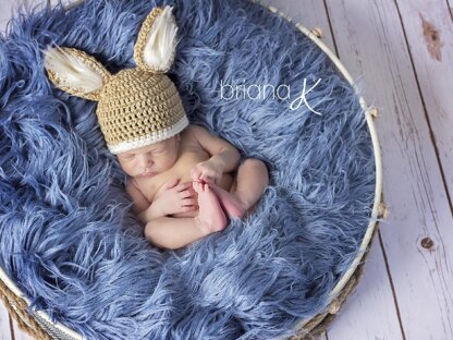 Newborn Bunny Hat and Bottom Cover