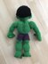 Green Monster amigurumi doll