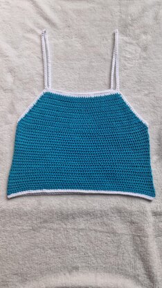Racerfront Tank Top Crochet Pattern