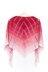 Raspberry Croissant Shawl