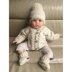 Cooper Baby Cardigan Hat and Booties Set