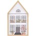 Rico Decorative Embroidery Frame - House - Large - 160 x 270mm