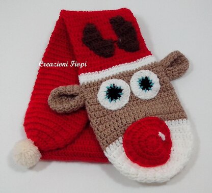 Scarf Toddler Reindeer