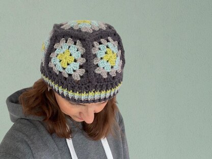 Granny Square Hat