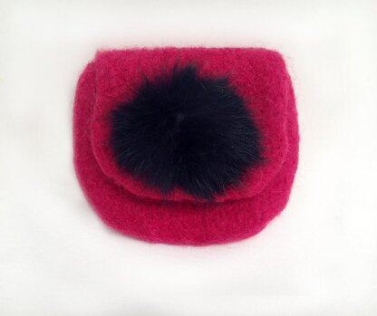 RYTA MINI Felted Coin Purse