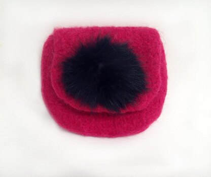 RYTA MINI Felted Coin Purse