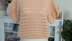 Peach Blossom Crochet Top