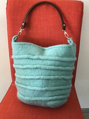 Felt bag, Mint