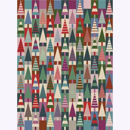Valley Yarns DS111 Festive Forest Blanket PDF