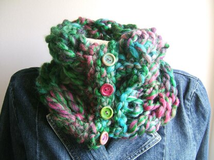 "Waterlily" Super Quick Troubleshooter Neckwarmer