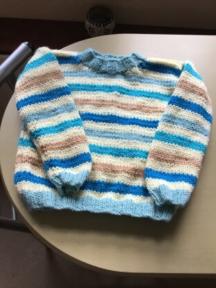 Children’s easy knit jumper