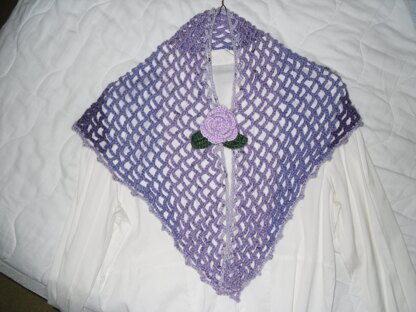 Lavender Loveliness Shawl