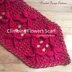 Climbing Flowers Scarf Best Crochet Gift -crochet pattern-