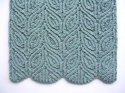 Three Almond Scarves