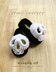 Halloween Skull Baby Loafers Booties by Kittying