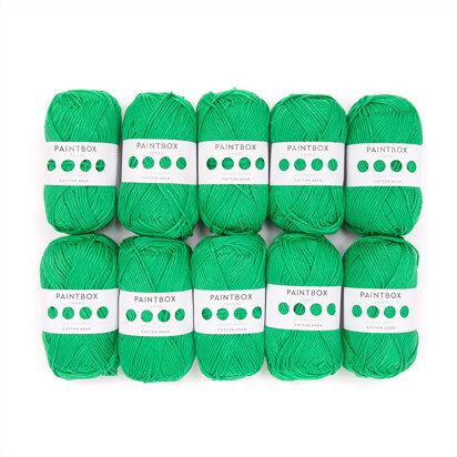 Paintbox Yarns Cotton Aran 10 Ball Value Packs
