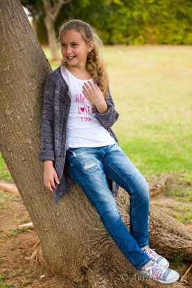 Swirling Petals Cardigan