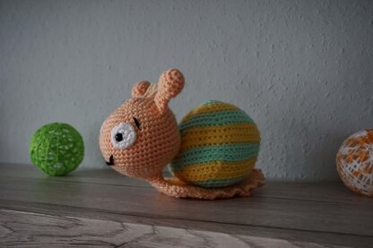 Crochet Pattern for the Sweet Snail!