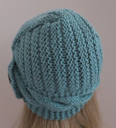 Elenna - The Hat with A Diagonal Design