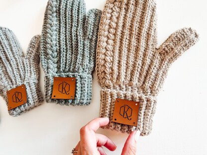 Autumn Wheat Mittens