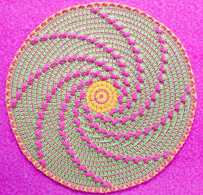 Round Baby Blanket 6