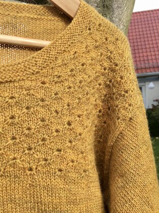 Top Down Sweater Syksy