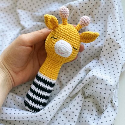 Rattle toy Giraffe