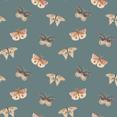 Poppy Fabrics - Digital Butterflies 2 Jersey