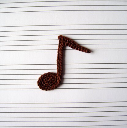 Musical Notes Crochet Pattern