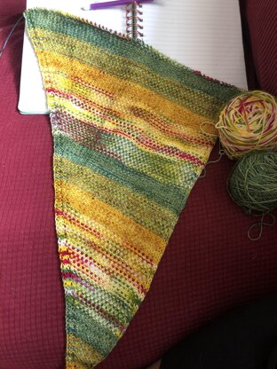 Weave and Fade Shawl