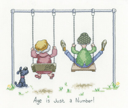 Heritage Just a Number Cross Stitch Kit