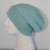 4 Ply Unisex Moss Stitch Slouch Hat CIRCULAR