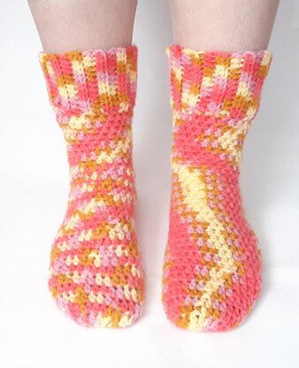 Super Simple Slipper Socks