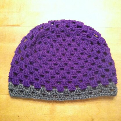 Simple Granny Square Hat