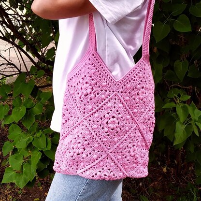 Tote bag Pink Jasmine