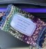 Luggage Tag -- a loom knit pattern
