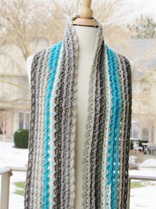 Ocean Waves Scarf