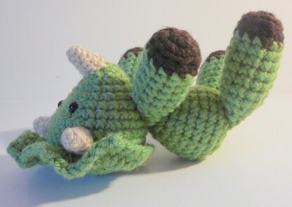 Amigurumi Triceratops