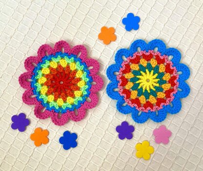 Flower coaster III by HueLaVive
