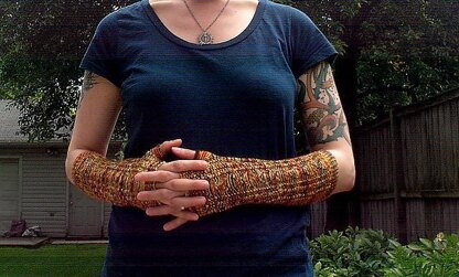 Bonfire Fingerless Gloves