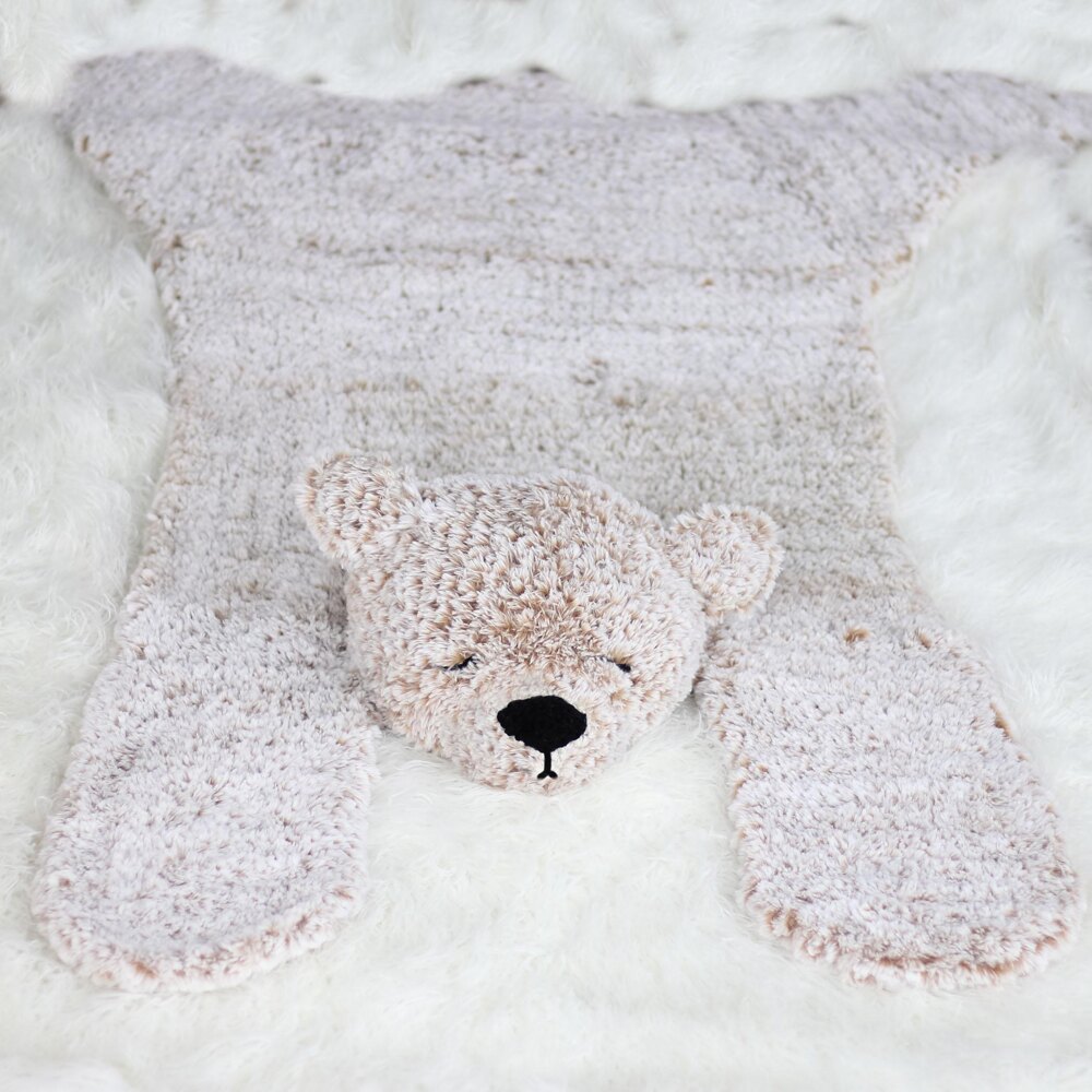 Black teddy bear discount blanket