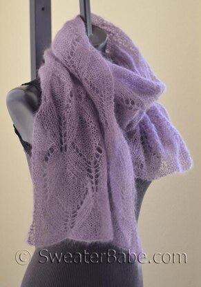 #306 Amethyst Shawl