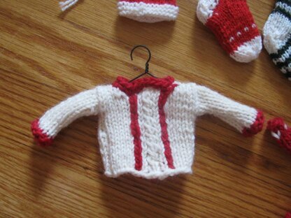 Mini Sweater Ornaments