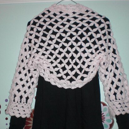 Pretty in Pink Shrug